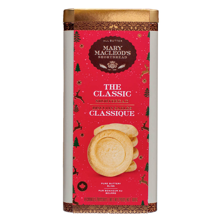 Christmas Tin Canister