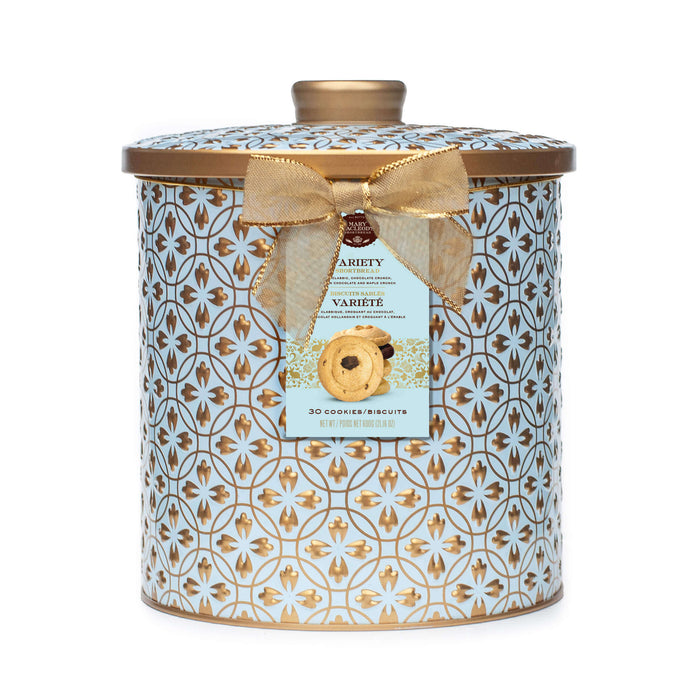 Embossed Cookie Jar Tin